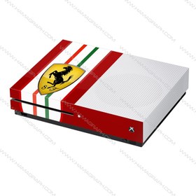 تصویر استیکر Xbox one / one s طرح ferrari 