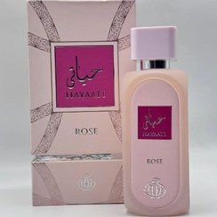 تصویر عطر ادوپرفیوم زنانه فراگرنس ورد مدل حیاتی رایحه شیرین حجم ۱۰۰ میل 