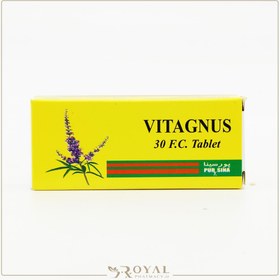 تصویر قرص روكشدار ویتاگنوس 30 عدد پورسینا PurSina Vitagnus 30 Tablets