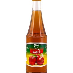 تصویر سرکه سیب طبیعی شیشه ای ربیع 430 میل 