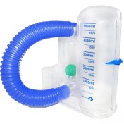 تصویر اسپیرومتری تشویقی 5000 سی سی Besmed volometric incentive spirometer besmed