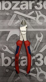 تصویر انبر سیم چین کنیپکس مدل 7405180 سایز 7 اینچ Knipex 7405180 High Leverage Diagonal Cutter