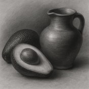 تصویر دوره آموزش سیاه قلم مقدماتی | یادگیری نقاشی سیاه قلم از صفر 