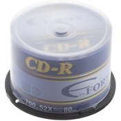 تصویر سی دی خام فورتکس باکس دار 50 عددی (FORTEX) - 600 عدد ا FORTEX CD-R FORTEX CD-R