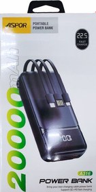 تصویر پاور بانک Aspor 20000Mah A316 22.5W 