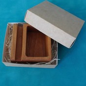 تصویر هولدر موبایل چوبی رومیزی|MA105 