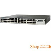 تصویر سوئیچ سیسکو مدل WS-C3750X-48P-S استوک Cisco WS-C3750X-48P-S 48Port Switch Stock