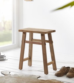 تصویر چهارپایه چوبی a123 