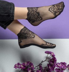 تصویر جوراب زنانه گیپور 