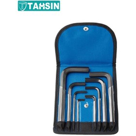 تصویر ست آچار آلن شش گوش کیفی 10 عددی کوتاه نووا مدل NTK1148 NOVA NTK1148 HEX KEY SET 10 PCS