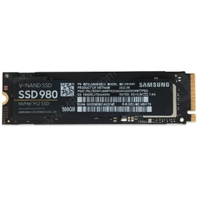 تصویر Samsung 980 SSD M.2 2280 NVMe 500GB استوک 