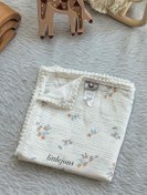 تصویر روانداز موسلین گلبرگ 