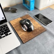 تصویر ماوس پد چرم طبیعی مدل BHM313 