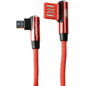 تصویر کابل تبدیل USB به microUSB ارلدام مدل EC-017m طول 1 متر 