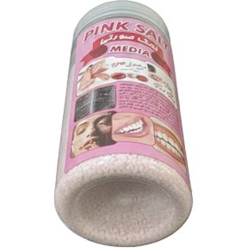 تصویر نمک صورتی پودری (نمکدانی) 