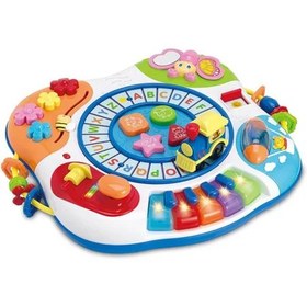 تصویر میز بازی وین فان winfun Letter Train & Piano Activity Table