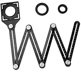 تصویر شابلون تک لوله 6 بازوTL _ X900 بتن پلاست 