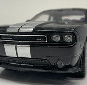 تصویر ماکت ماشین فلزی دوج چلنجر SRT8 ویلی 1:24 - مشکی Dodge Challenger SRT8
