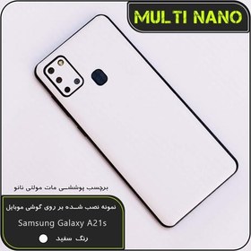 تصویر برچسب پوششی MultiNano مدل X-F1M- White برای پشت موبایل لنوو Vibe Shot 