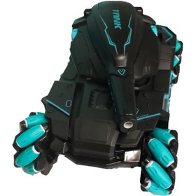 تصویر تانک کنترلی حرفه‌ای با کنترل مچی و دستی 