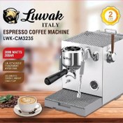 تصویر اسپرسوساز لواک مدل 3235 ا Luwak CM3235 espresso machine Luwak CM3235 espresso machine