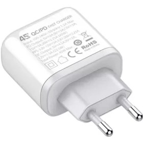 تصویر شارژر دیواری H-108 هیسکا WALL CHARGER DUAL H108