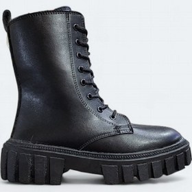 تصویر بوت سیاه فومی ساق بلند بیتن - biten black boots 