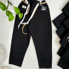 تصویر شلوارکتان مشکی 