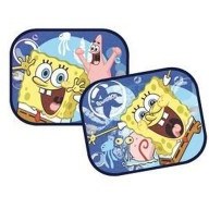 تصویر سایبان پنجره طرح باب اسفنجی دیزنی DISNEY Sponge Bob Side Window Shades Blue