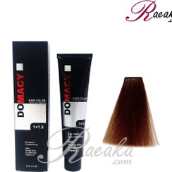 تصویر رنگ موی دوماسی شماره 4.7 رنگ قهوه ایی شکلاتی متوسط حجم 120 میلی لیتر ا Domacy hair color No. 4.7 Chocolate brown color, average volume 120 ml Domacy hair color No. 4.7 Chocolate brown color, average volume 120 ml