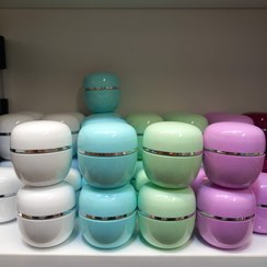 تصویر فروش قوطی کرم دوجداره وارداتی - ۱۵گرمی / مشکی 