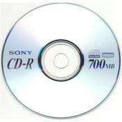 تصویر پک سی دی خام سونی 50 عددی Sony 50 pcs raw CD pack