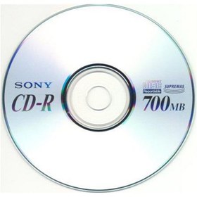 تصویر پک سی دی خام سونی 50 عددی Sony 50 pcs raw CD pack