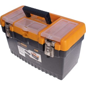 تصویر جعبه ابزار مهر مدل JMT-16 قفل فلزی 16 اینچ Mehr JMT16 Size 16Inch Tool Box