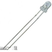 تصویر LED سوپر هایبرایت قرمز 3 میلیمتر بسته 1000عددی مارک LED LAMPS 