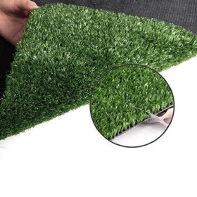 تصویر چمن مصنوعی موکتی ارتفاع 10 میلی متر ابعاد 1 در 2 متر سی سی گرس Artificial Grass 10 mm CCGrass