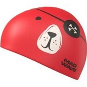 تصویر کلاه شنا چند رنگ مردانه و زنانه M0573 12 08W Pirate Cap Silicone Junior ، یکی شما Mad Wave 