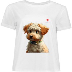 تصویر t-shirt with dog design 