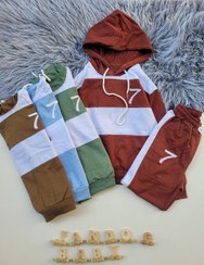 تصویر هودی شلوار 7 مناسب 5 تا 12 سال 