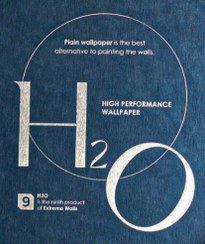 تصویر کاغذ دیواری هاش دو او ا H2O H2O