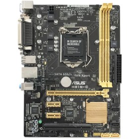 تصویر مادربرد ASUS H81 M-Cاستوک در حد نو 
