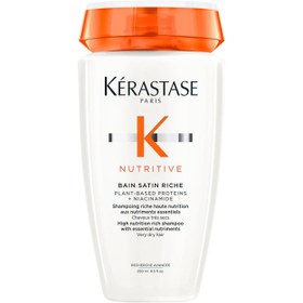 تصویر شامپو آبرسان برای موهای خشک متوسط تا ضخیم | کراستاس Nutritive Hydrating Shampoo for Medium to Thick Dry Hair | Kérastase