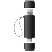 تصویر رم ریدر بیسوس مدل WKQX070501 Baseus AirJoy Series Card Reader Black 3.0 Single Read
