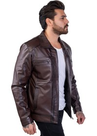 تصویر کاپشن راسته مردانه | BATU DERİ TYC00101328498 