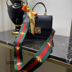 تصویر کیف مجلسی زنانه گوچی Gucci مشکی کوچک کد 871/1 