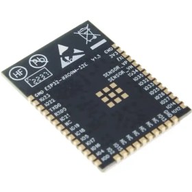 تصویر ماژول وای فای ESP32-WROOM-32E با حافظه فلش 4MB و چیپ ESP32-D0WD-V3 