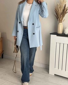 تصویر کت کرپ Royal (آبی) 