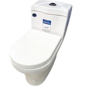 تصویر توالت فرنگی زیبا سرام مروارید مدل سهند انتی باکتریال بیده داد 