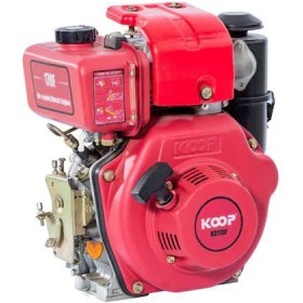 تصویر موتور تک هندلی استارتی دیزلی کوپ 5 اسب مدل KD170FE 