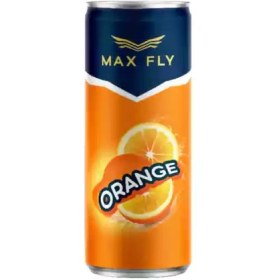 تصویر نوشیدنی انرژی زا مکس فلای Max Fly مدل Orange پرتقالی 500 میل 